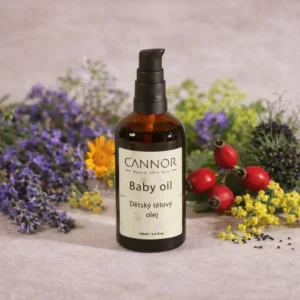 Натурално бебешко олио за тяло