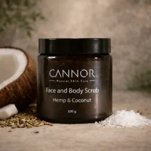 Скраб за лице и тяло кокос и коноп